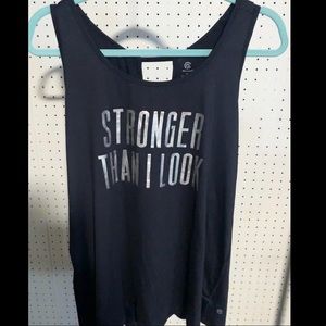 Graphic workout tank